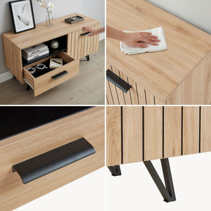 Fernsehschrank Noppen [en.casa]