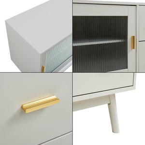 Meuble TV Susa 160 x 40 x 65 cm [en.casa]