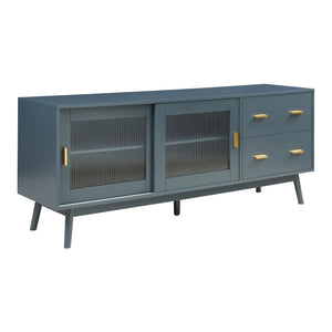 Meuble TV Susa 160 x 40 x 65 cm [en.casa]