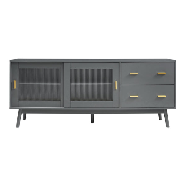 Meuble TV Susa 160 x 40 x 65 cm [en.casa]