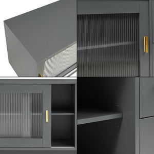 Meuble TV Susa 160 x 40 x 65 cm [en.casa]