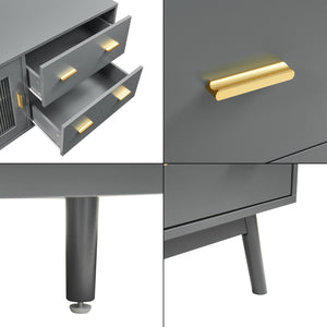 Meuble TV Susa 160 x 40 x 65 cm [en.casa]