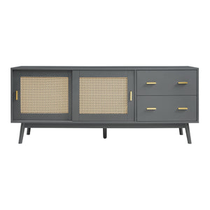 Meuble TV Susa 160 x 40 x 65 cm [en.casa]