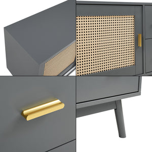 Meuble TV Susa 160 x 40 x 65 cm [en.casa]