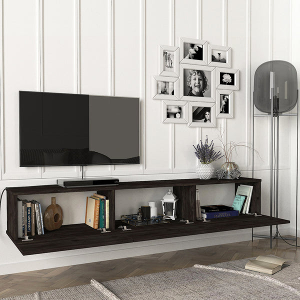 Meuble TV Vihti 180 x 31 x 29,5 cm [en.casa]