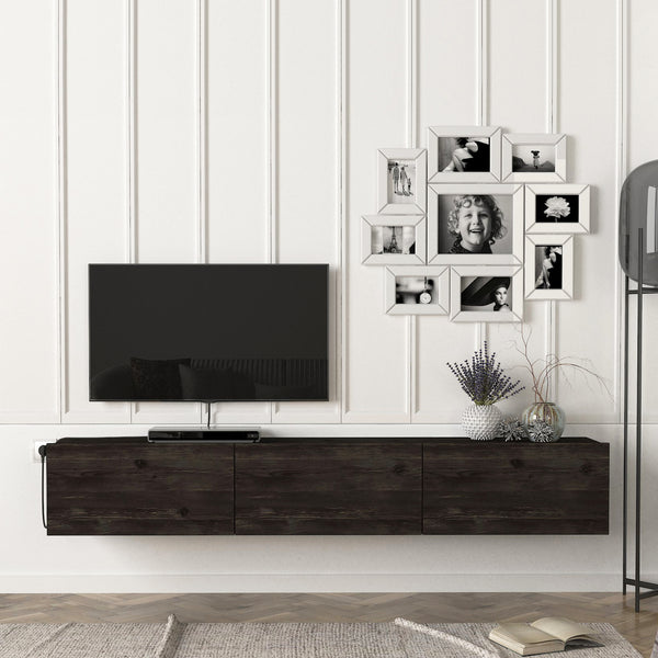 Meuble TV Vihti 180 x 31 x 29,5 cm [en.casa]