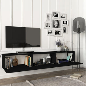 Meuble TV Vihti 180 x 31 x 29,5 cm [en.casa]