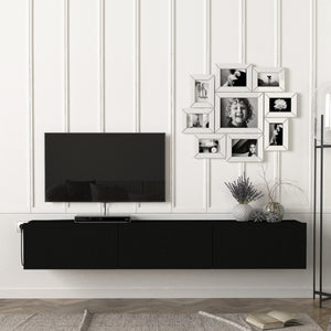 Meuble TV Vihti 180 x 31 x 29,5 cm [en.casa]