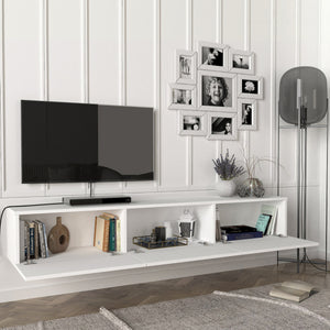 Meuble TV Vihti 180 x 31 x 29,5 cm [en.casa]