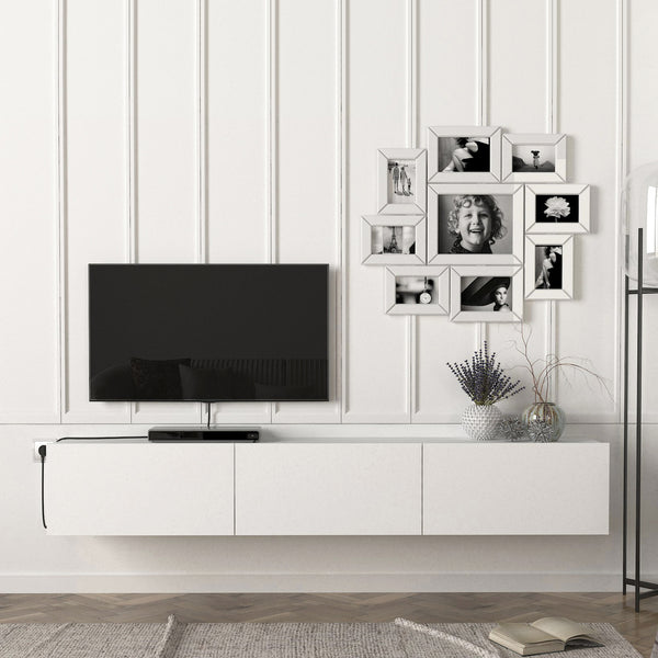 Meuble TV Vihti 180 x 31 x 29,5 cm [en.casa]