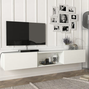 Mobile TV Paltamo 180x31x29,5cm in diversi colori [en.casa] - premiumXL