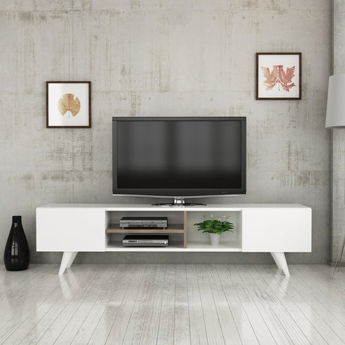 Meuble TV Assens 40 x 160 x 31 cm en différentes couleurs [en.casa] - premiumXL