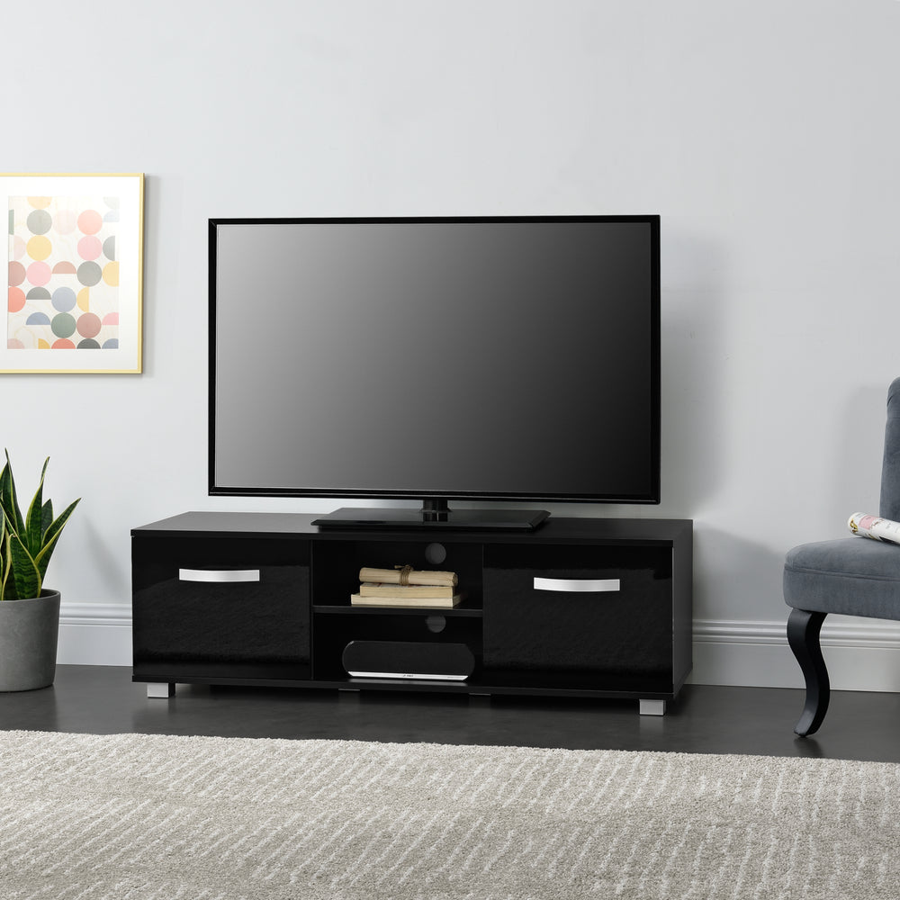 Tavolino TV Laugar 120x40x38 cm in diversi colori en.casa - premiumXL