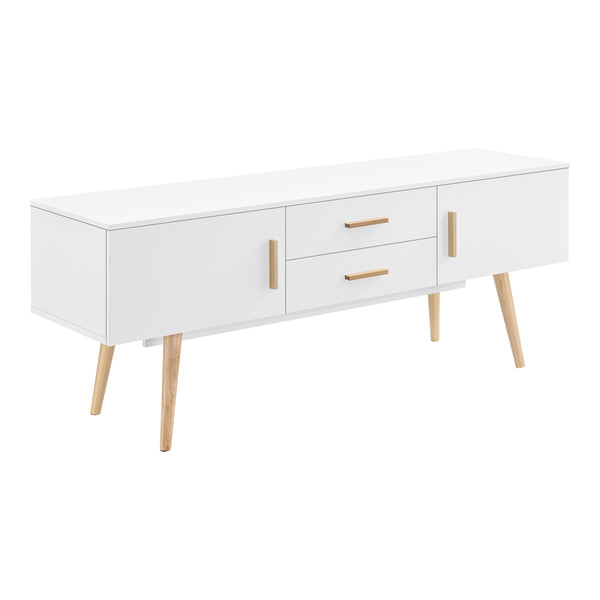 Mobile Porta TV Alavus con 2 Cassetti 140x40x56 cm - Vari Colori [en.casa]