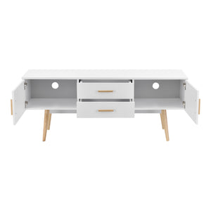 Mobile Porta TV Alavus con 2 Cassetti 140x40x56 cm - Vari Colori [en.casa]