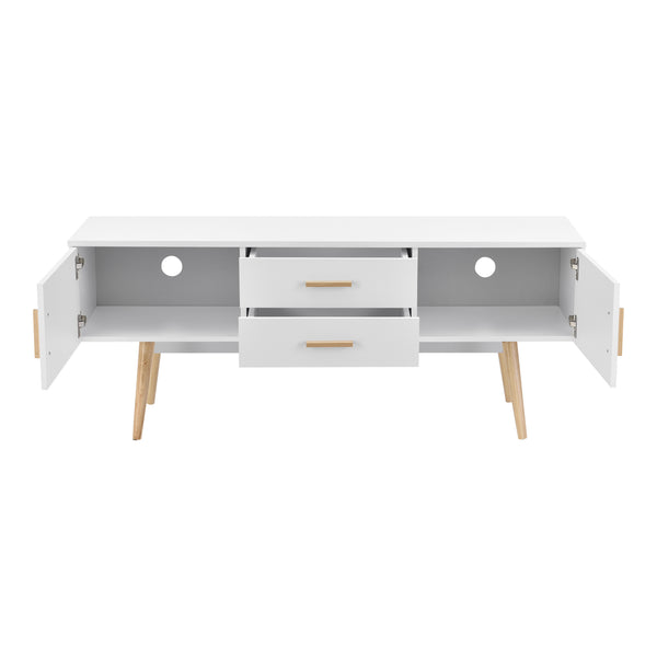 Mobile Porta TV Alavus con 2 Cassetti 140x40x56 cm - Vari Colori [en.casa]