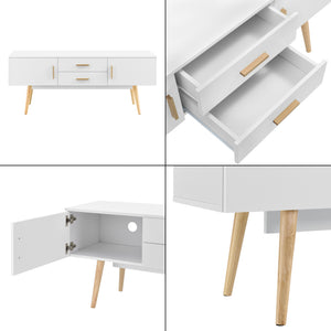 Mobile Porta TV Alavus con 2 Cassetti 140x40x56 cm - Vari Colori [en.casa]