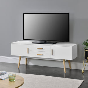 Mobile Porta TV Alavus con 2 Cassetti 140x40x56 cm - Vari Colori [en.casa]
