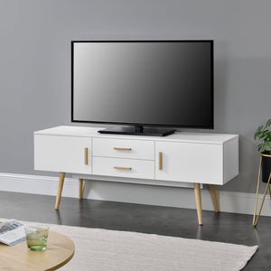 Mobile Porta TV Alavus con 2 Cassetti 140x40x56 cm - Vari Colori [en.casa]