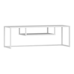 Meuble TV Isokyrö en métal 120 x 40 x 40 cm [en.casa]