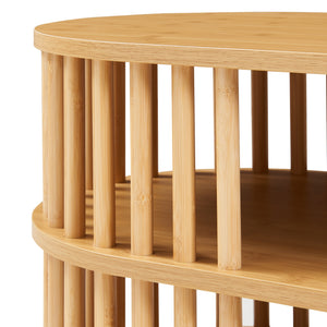 Meuble TV Jarvenpaa bambou naturel [en.casa] 