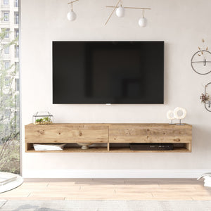 Meuble TV Laitila à porte [en.casa]
