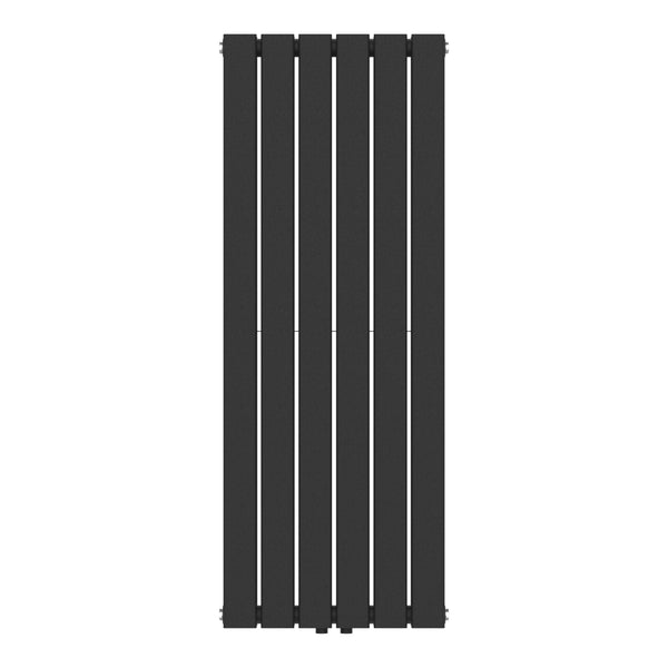 Radiateur à panneaux double Nore 1140 W acier 120 x 45 cm noir [neu.haus]
