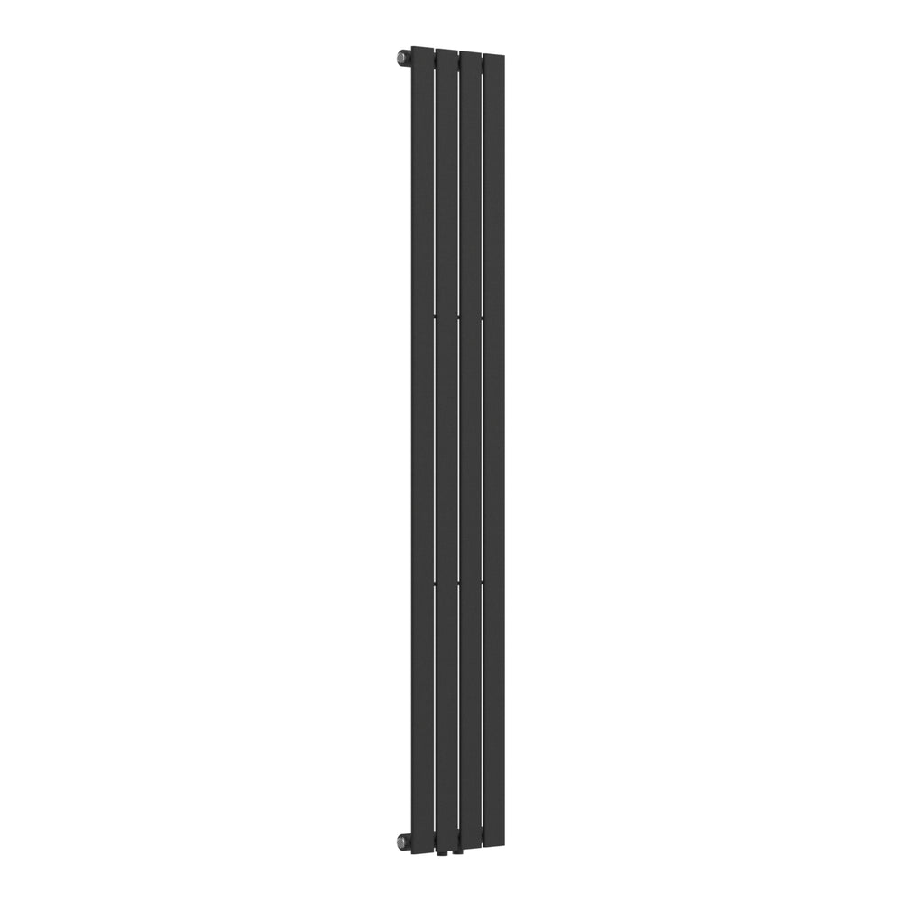 Designheizkörper Nore Schwarz 180x30cm Einlagig 598W [neu.haus]