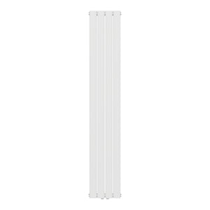 Termosifone Nore ad Acqua Calda Pannello Doppio con Elementi Piatti 180 x 30 cm Bianco [neu.haus] 