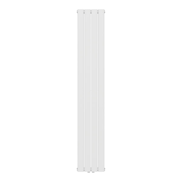 Termosifone Nore ad Acqua Calda Pannello Doppio con Elementi Piatti 180 x 30 cm Bianco [neu.haus] 