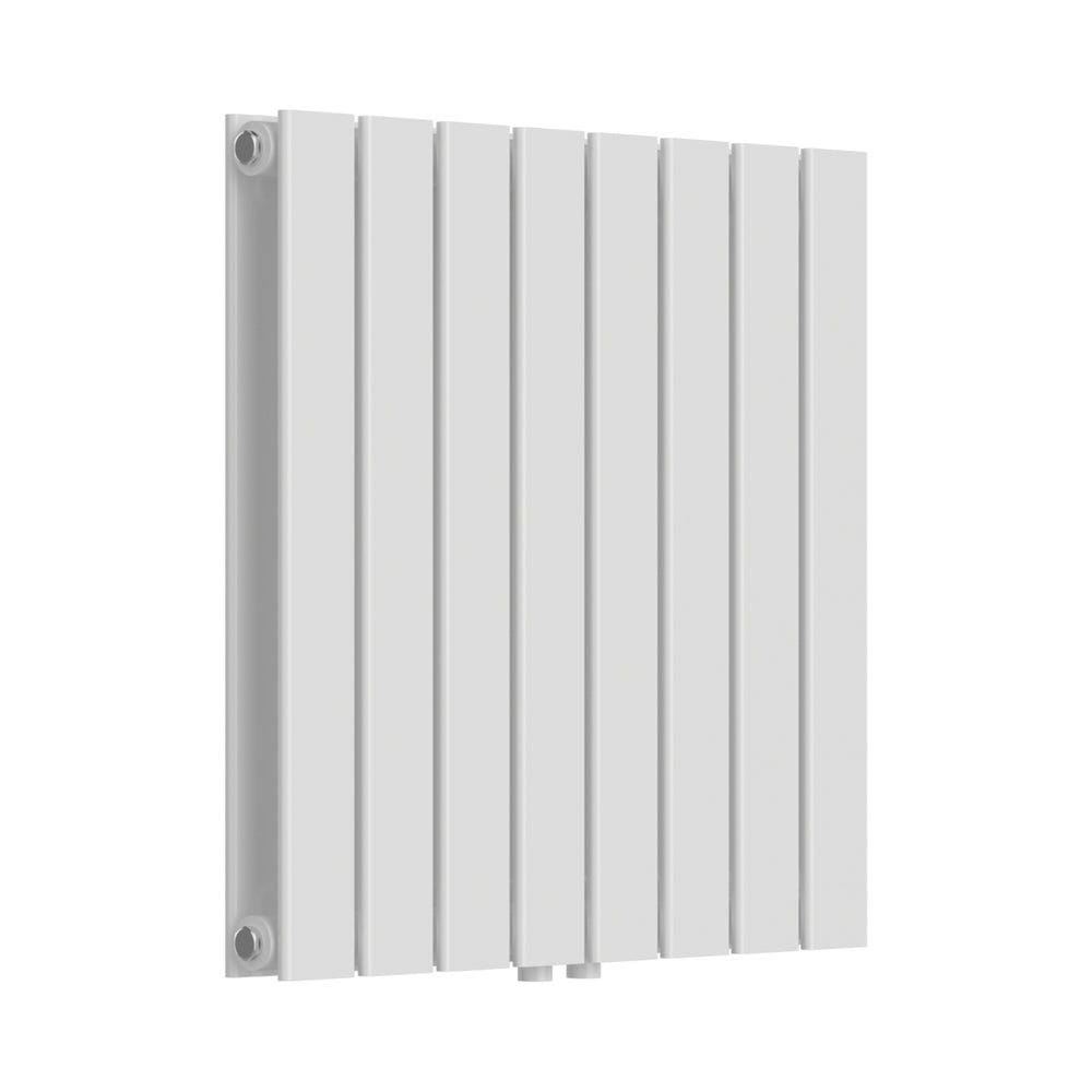 Radiateur à panneaux double Nore 809 W acier 60 x 60 cm blanc [neu.haus]