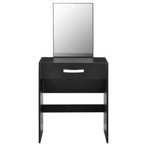 Coiffeuse avec Miroir Tiroir Tabouret Reykjavik 132 x 63 x 39 cm [en.casa]