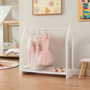 Porte-manteau Langeskov 78x75x35cm Blanc [en.casa] - premiumXL