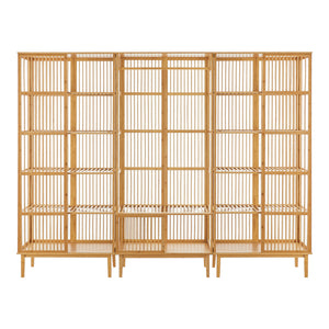 Set Organizzatore Guardaroba in Bambù - Vari Configurazioni [en.casa] 
