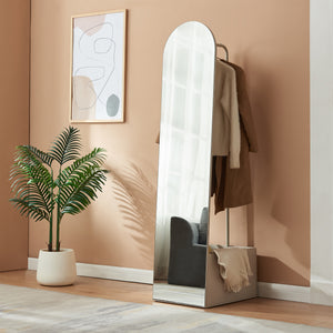 Miroir porte-manteau Kuonta 165 x 40 x 51 cm [en.casa]