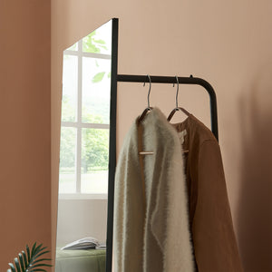 Garderobenspiegel 2-in-1 Saden 165x40x51 cm [en.casa]