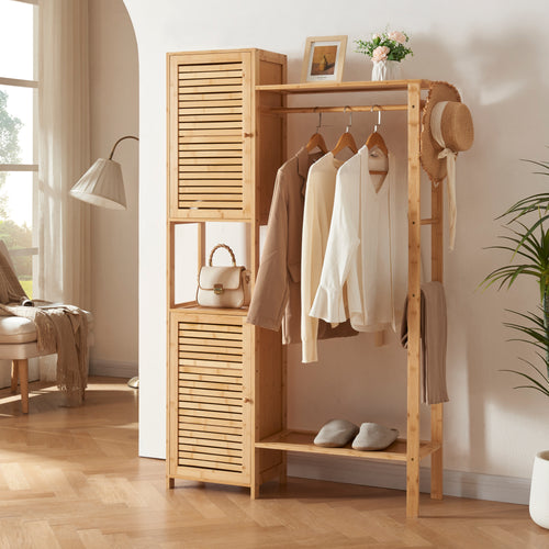 Porte-manteau Oldsum bambou [en.casa] - premiumXL