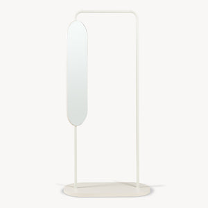 Portemanteau sur pied avec miroir Vamn 167 x 80 x 35 cm [en.casa]