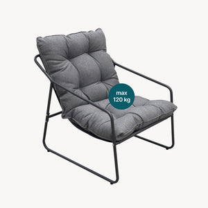 Ensemble de meubles de jardin Kivanta 5 pièces [en.casa]