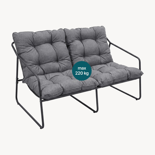 Ensemble de meubles de jardin Kivanta 5 pièces [en.casa]