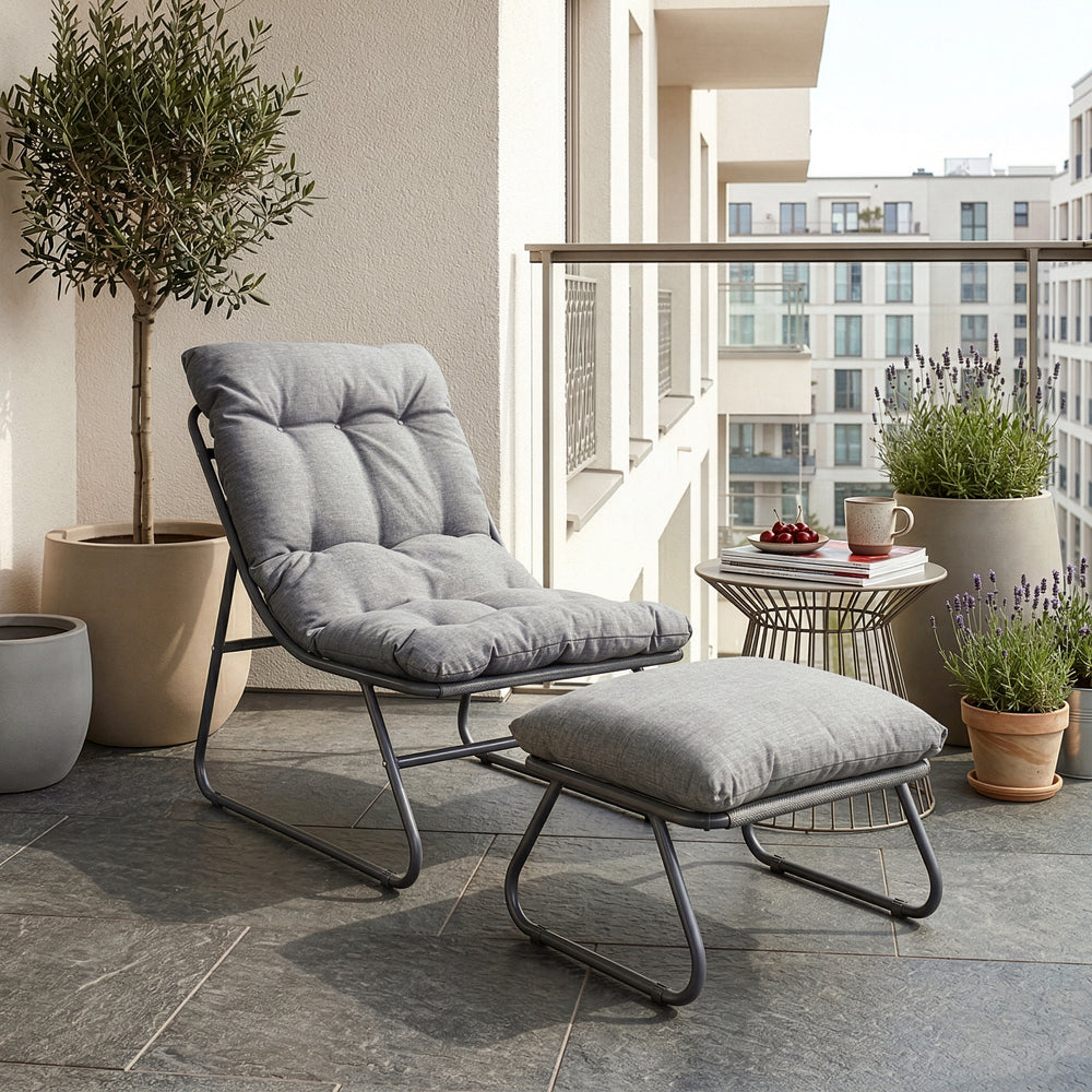 Salon de jardin Malmö 2 pièces [casa.pro]