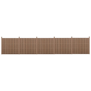 Recinzione da giardino WPC Langero neu.holz - premiumXL