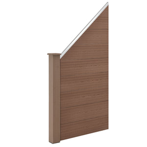 Clôture de jardin Segovia WPC en différentes versions [neu.holz] - premiumXL