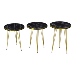 Satztisch Ry 3er Set in versch. Farben [en.casa]