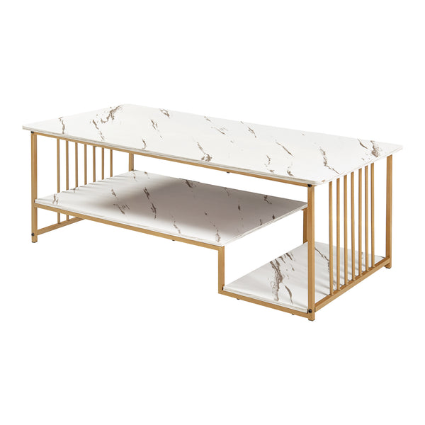 Tavolino Centrale da Salotto Klibro 120x60x42 cm [en.casa] 