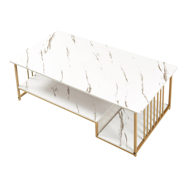 Tavolino Centrale da Salotto Klibro 120x60x42 cm [en.casa] 