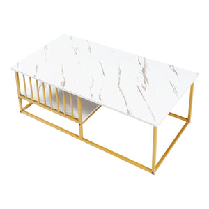 Table basse Raukurg 120 x 60 x 42 cm [en.casa]