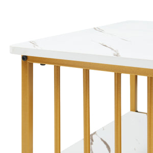 Table basse Raukurg 120 x 60 x 42 cm [en.casa]