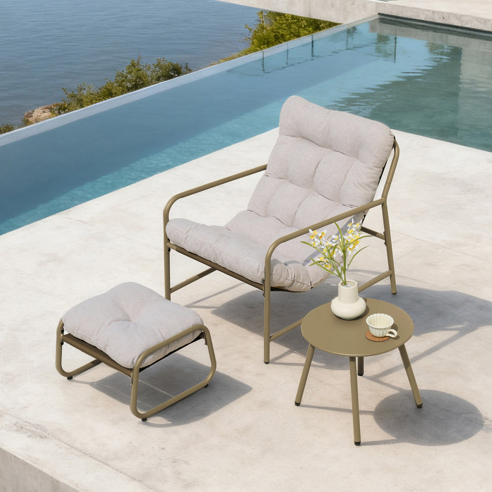 Gartenmöbelset Trerdfjoa 3-tlg. [en.casa]