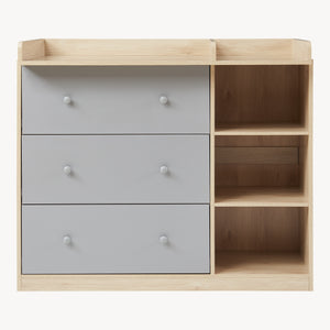 Cassettiera Beldinupp con Piano Fasciatoio Rimovibile 93 x 110 x 55 cm - Vari Colori [en.casa]